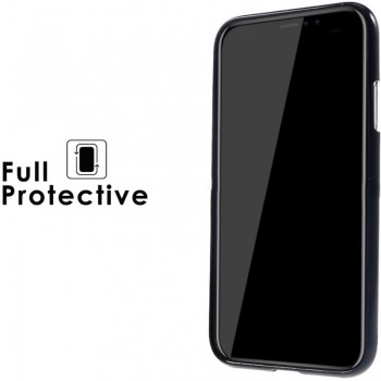 Juodas goospery guminis 1.5 mm. storio dėklas (IPHONE XR)